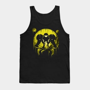 Galactic Bounty Hunter Yellow Tank Top